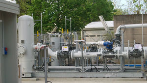 Installation für Gasproduktion
