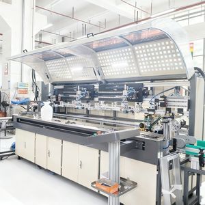 mehrfarbige Siebdruckmaschine 1