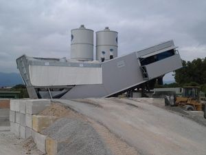 mobile Betonmischanlage