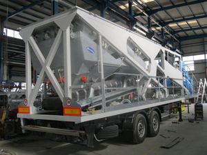 mobile Betonmischanlage