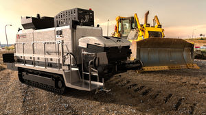 Betonpumpe auf Raupen