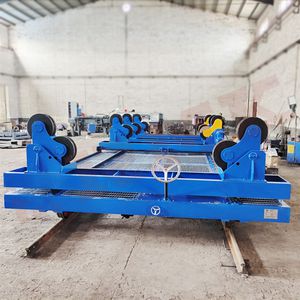 Schienengeführter Wagen / für Materialumschlag