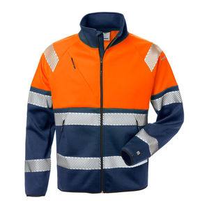 Arbeitsjacke / Warnschutz / Polyester / mit Reißverschluss