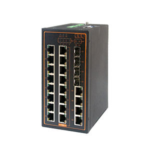 Ethernet-Switch / managed / 20 Ports / Gigabit / DIN-Schienen