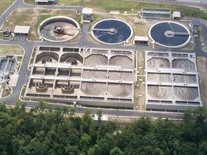 biologisches Abwasserreinigungsystem