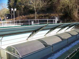 kompaktes Abwasserreinigungsystem