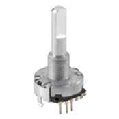 inkrementaler Drehgeber / Potentiometer / Vollwellen / Metall