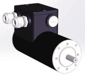 DC-Motor / bürstenlos / 24V / 4-polige
