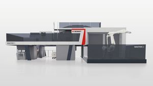 Zentraltrommel-Flexodruckmaschine 1