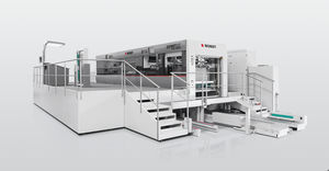 Schneidemaschine mit Ausstecher