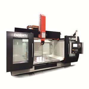 CNC-Bearbeitungszentrum / 5-Achs / vertikal / für Aluminium / für Verbundstoffe