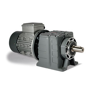 AC-Elektrogetriebemotor / Schneckenzahnrad / Koaxial / Vollwellen
