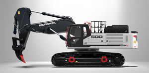 mittelgroßer Bagger