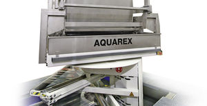 Blasfolienextrusionsanlage / für Thermoplaste / mit Wasserkühlung / für Luftpolsterfolien