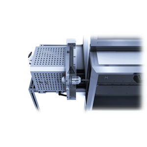 Abzug und Schneidanlage / für Profil-Extrusionsanlagen
