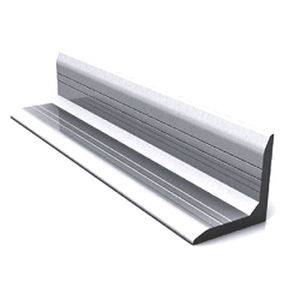 Winkelschiene mit identischen Aluminiumflügeln