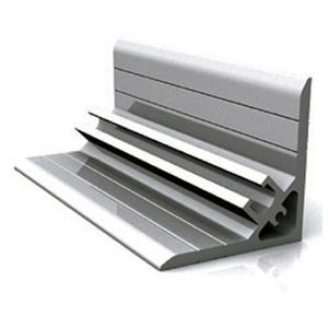 Winkelschiene mit identischen Aluminiumflügeln