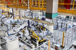 Roboterzelle für Materialumschlag 1