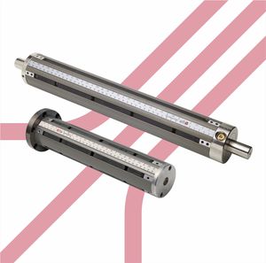 Spannwelle für Spulen