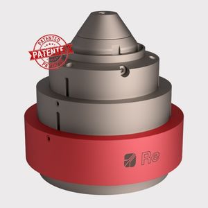 selbstexpandierbare Spindel für Spule 1