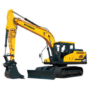 mittelgroßer Bagger