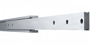 Teleskopschienen / für schwere Lasten / Aluminium / Edelstahl