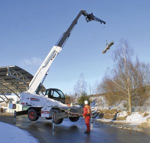 rotierender Teleskoplader