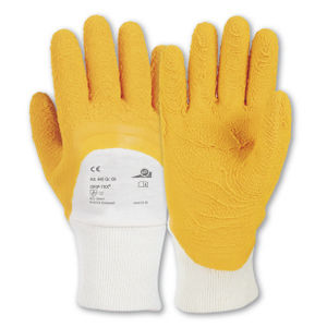 Handschuh für Materialumschlag