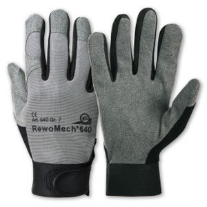 Handschuh für Materialumschlag