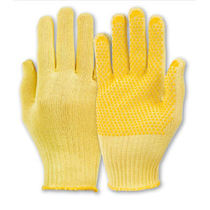 Handschuhe für Materialumschlag