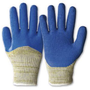 Handschuhe für Materialumschlag