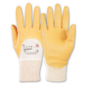 Handschuh für Materialumschlag
