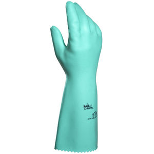 Handschuh für Materialumschlag