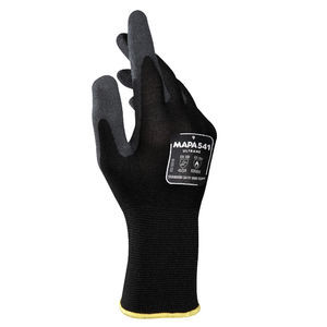 Handschuh für Materialumschlag