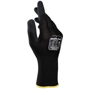Handschuh für Materialumschlag