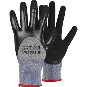Handschuh für Materialumschlag
