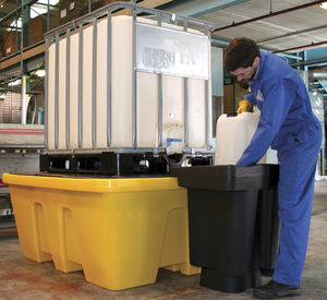 Auffangpalette für IBC-Container 1