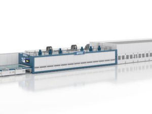 Produktionsanlage für Glasprodukte