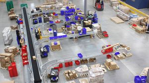 Sortier- und Kommissioniersystem / für die Automobilindustrie