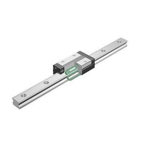 Linearführungseinheit mit vierreihiger Kugelrückführung 1