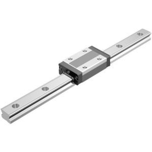 Linearführung mit vierreihiger Kugelrückführung 1
