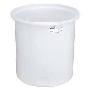 Behälter für Flüssigkeiten / Polyethylen / offen / zylinderförmig