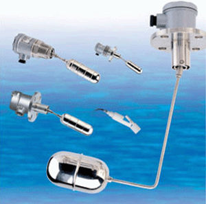 Magnetschwimmerschalter / für Flüssigkeiten / Hochtemperatur / Reedschalter