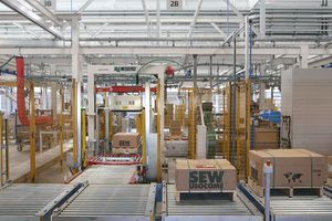 Verpackungsanlage für Untersetzungsgetriebe