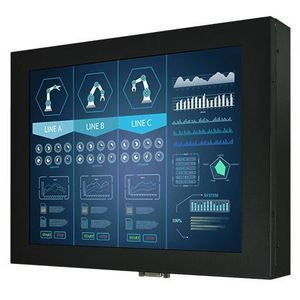 Display mit resisitivem Touchscreen 1