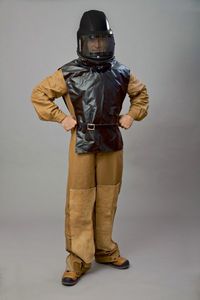 Sandstrahlerhelm 1