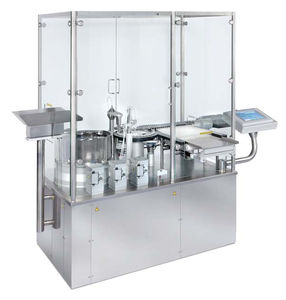 Abfüll- und Schraubverschlussanlage / für Pharmaprodukte