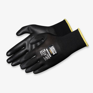 Handschuhe für Materialumschlag