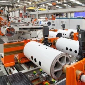 Warmwasserbereiter-Produktionsanlage