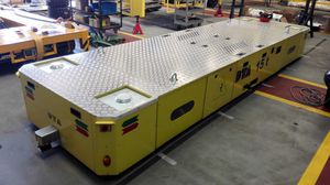 Fahrerloses Transportsystem / für schwere Lasten 1